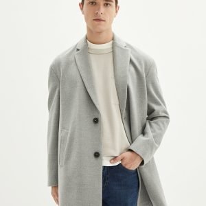 LCW Casual Casual Fit Jacket Collar Thin Men's Cachet Coat